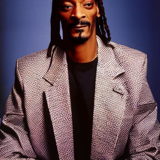 Prompt: Snoop Dogg photo for a 1990s sitcom tv show, Studio Photograph, portrait, C 12.0