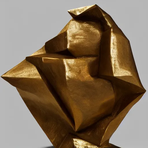 Image similar to abstract sculpture, by kanye west,