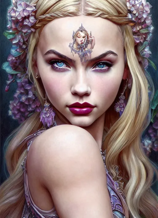 Prompt: ultra realistic illustration, a stunningly beautiful greek gothic goddess of chaos played by jordyn jones and dove cameron and margot robbie and taylor swift and megan fox and adriana lima, intricate, elegant, highly detailed, digital painting, artstation, concept art, smooth, sharp focus, illustration, art by artgerm and greg rutkowski and alphonse mucha