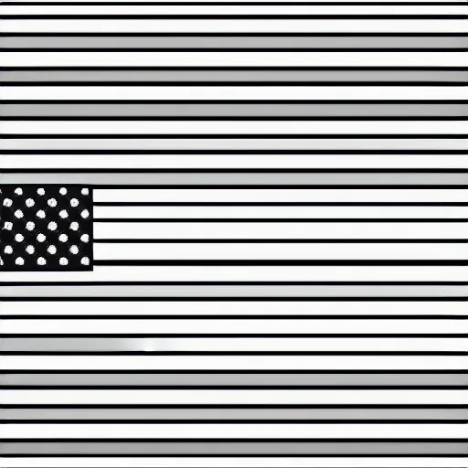 Image similar to the flag of a glitching society