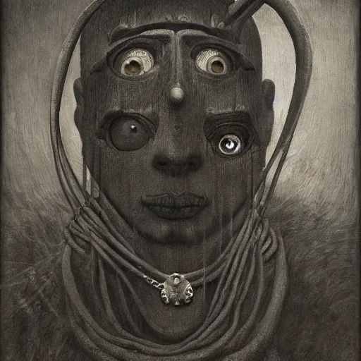 Image similar to Feathers Eyes Beak beak neck Exterior Desert Oasis ripped physique demonic vulture wearing a man costume whilst wearing chains leg irons giorgio de chirico giotto leonardo da vinci Jan Van eyck bastien lecouffe-deharme zdizlaw beksinski odd nerdrum dragan bibin john steuart curry dan witz