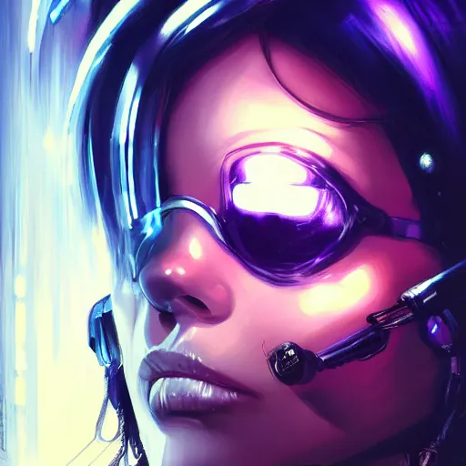 Image similar to A potrait of a cyberpunk skull with big eyes, fine-face, realistic shaded perfect face, fine details. Night setting. Very anime style. Realistic shaded lighting poster by Ilya Kuvshinov katsuhiro, magali villeneuve, artgerm, Jeremy Lipkin and Michael Garmash, Rob Rey and Kentarõ Miura style, trending on art station