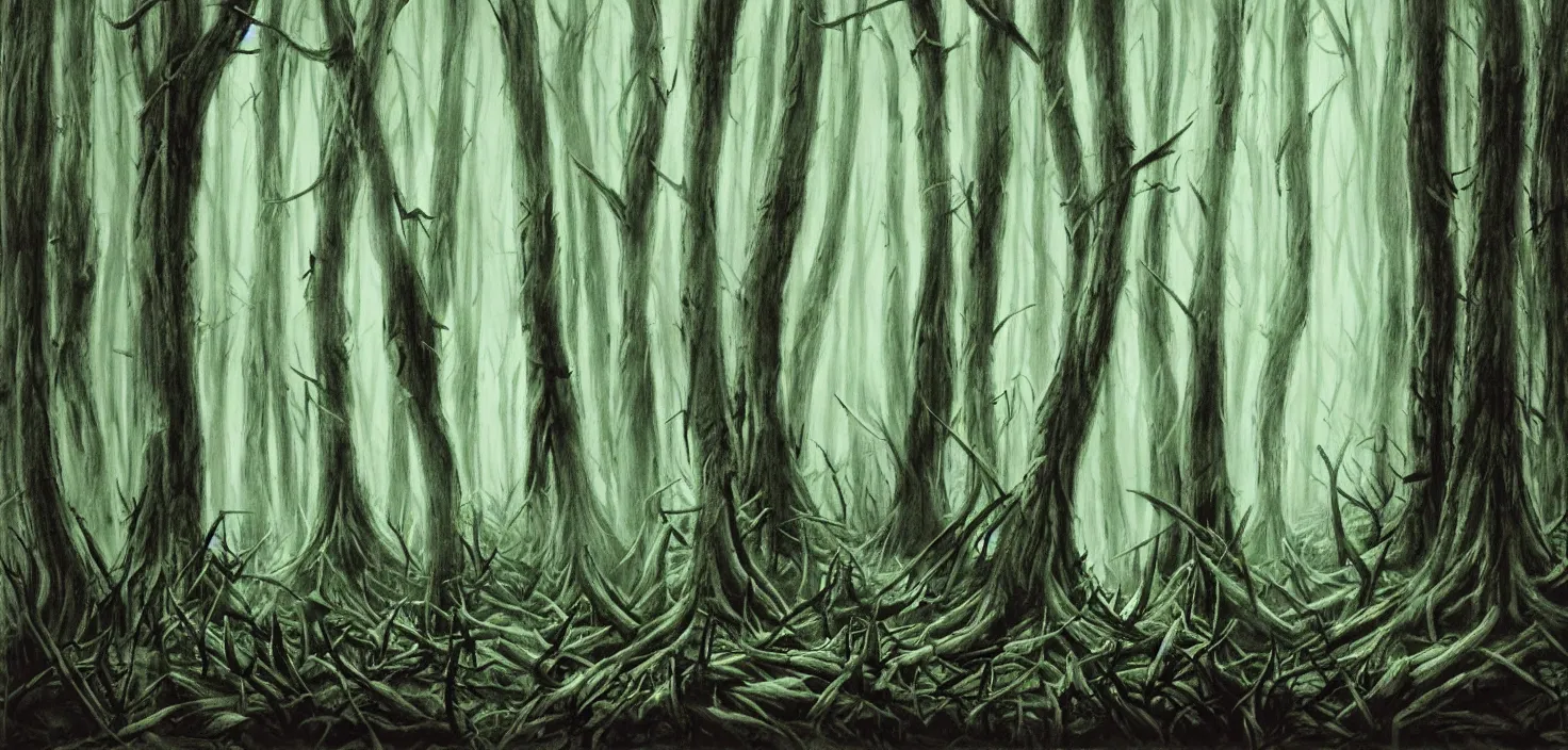 Image similar to dark forest by bisley simon