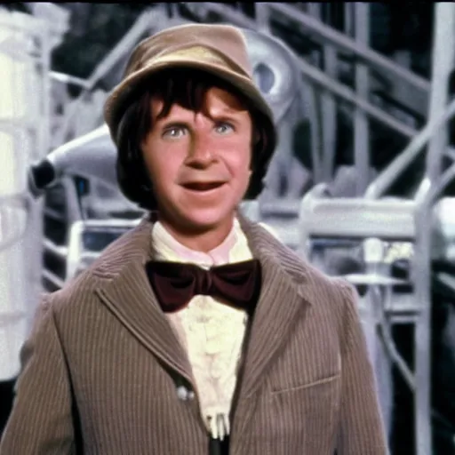 Prompt: a film still of paul!!!! rudd!!!! in the 1 9 7 1 movie willy wonka and the chocolate factory