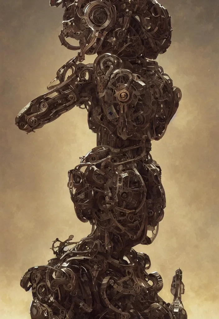 Prompt: a full body portrait of a sobbing robot, intricate, war torn, highly detailed, digital painting, emotional, artstation, concept art, smooth, sharp focus, illustration, art by artgerm and greg rutkowski and alphonse mucha and william - adolphe bouguereau