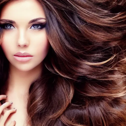 Image similar to photo beautiful brunette woman