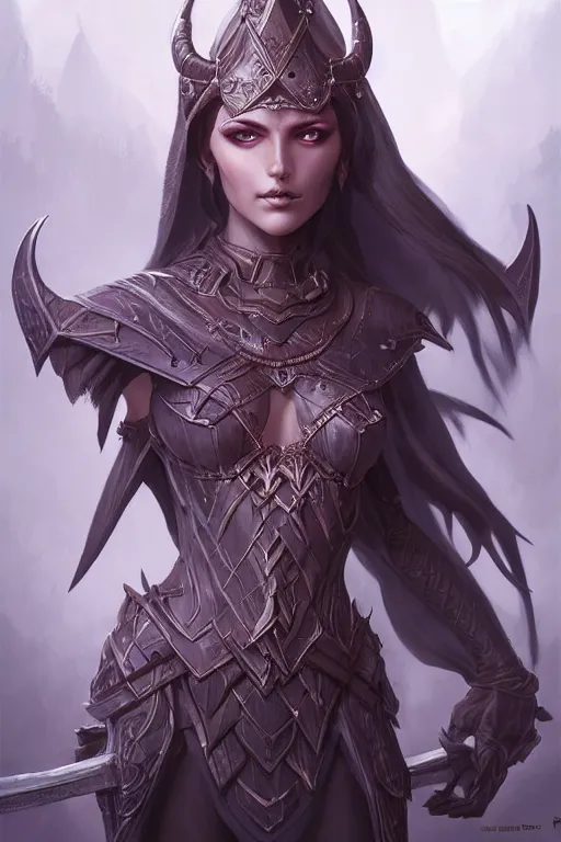 Image similar to dark elf princess, highly detailed, d & d, fantasy, highly detailed, digital painting, trending on artstation, concept art, sharp focus, illustration, art by artgerm and greg rutkowski and fuji choko and viktoria gavrilenko and hoang lap