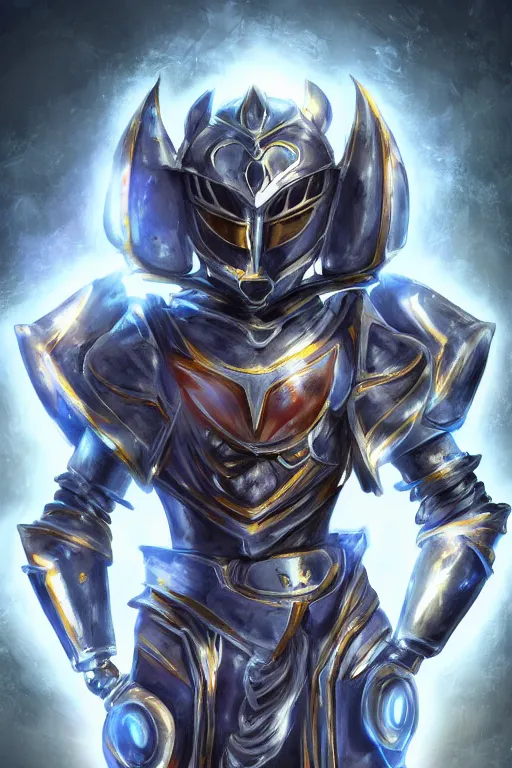 Image similar to helmet armor guardian destiny in witch queen illumination ray tracing hdr fanart arstation by sung choi robot ninja mask and eric pfeiffer and gabriel garza and casper konefal