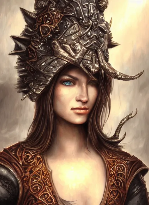 Image similar to a higly detailed airbrush portrait painting of a fantasy character, fantasy portrait, pinterest, baldur's gate, pathfinder, dynamic lighting, ambient lighting, deviantart