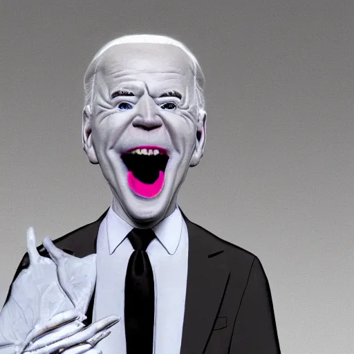 Prompt: creepypasta joe biden, hyperrealistic, claymation, volumetric lighting, 3 5 mm film still, concept art