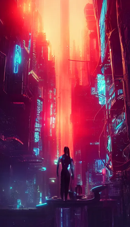 Image similar to altered carbon, rebirth, neon, dreamy vibe, fibonacci, sweat drops, insane intricate, highly detailed, cinematic, atmospheric. digital painting, artstation, concept art, smooth, sharp focus, illustration, unreal engine 5, 8 k, art by laura sava