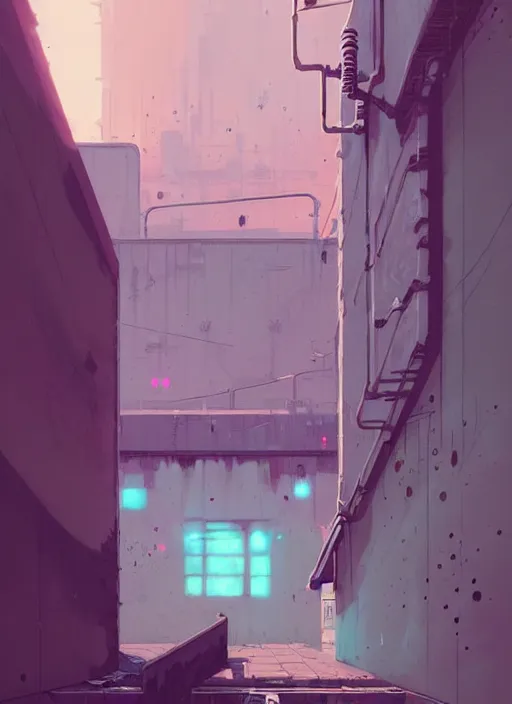 Image similar to highly detailed matte painting, of a callography graffiti tag wall, by atey ghailan, by greg rutkowski, by greg tocchini, by james gilleard, by joe fenton, by kaethe butcher, pink, brown, light blue and white mystical color scheme, grunge aesthetic, octane render