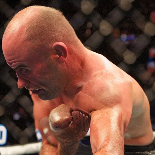 Image similar to joe rogan fighting samuel adams