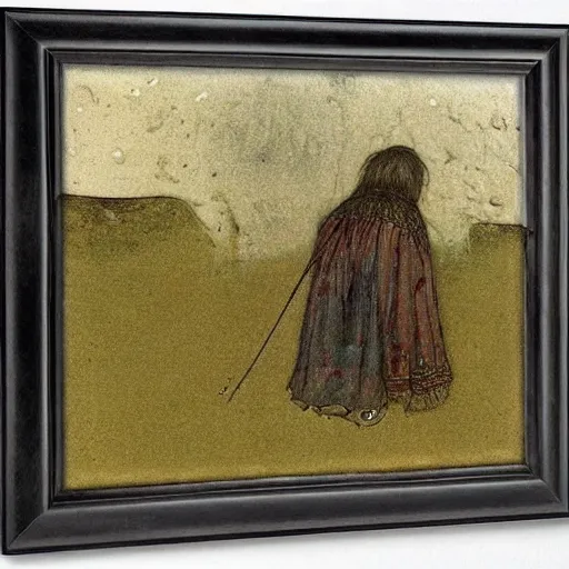 Image similar to pooping my pants, by john bauer