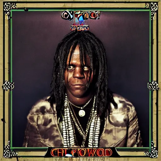 Image similar to chief keef morrowind album cover