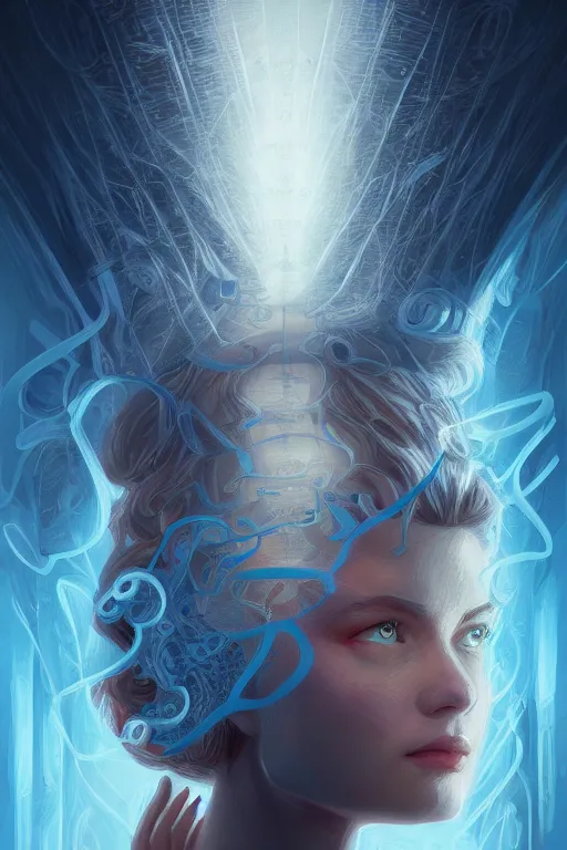 Image similar to minds magic movie poster, realistic, modern, intricate, elegant, highly detailed, digital painting, artstation, concept art,, smooth, sharp focus, illustration