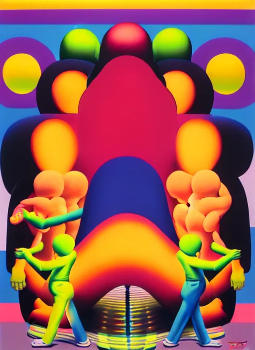 Image similar to hiphop cover by shusei nagaoka, kaws, david rudnick, airbrush on canvas, pastell colours, cell shaded, 8 k,