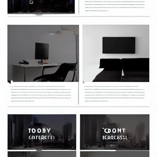 Image similar to modern minimalism website design