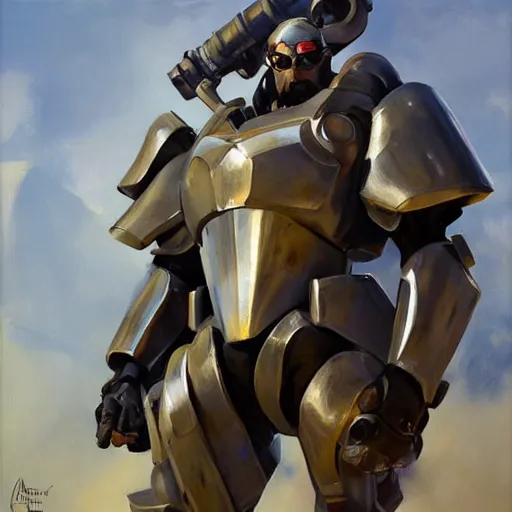 Image similar to greg manchess portrait painting of armored claude monet as overwatch character, medium shot, asymmetrical, profile picture, organic painting, sunny day, matte painting, bold shapes, hard edges, street art, trending on artstation, by huang guangjian, gil elvgren, ruan jia, randy vargas, greg rutkowski