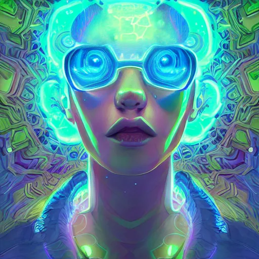 Image similar to skill magic geek inside matrix deepdream radiating a glowing aura stuff loot legends stylized digital illustration video game icon artstation lois van baarle, ilya kuvshinov, rossdraws,