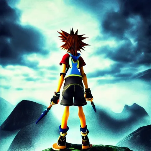 Realistic Sora from Kingdom Hearts 3. (Photoshop & Artbreeder) 🤍 : r/ KingdomHearts