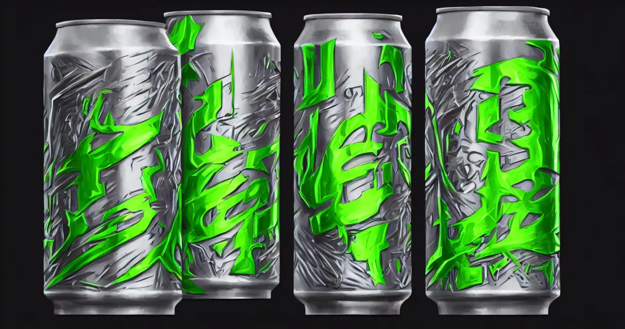 Image similar to aluminian can of monster energy drink, highly detailed, digital painting, artstation, concept art, smooth and sharp focus, illustration
