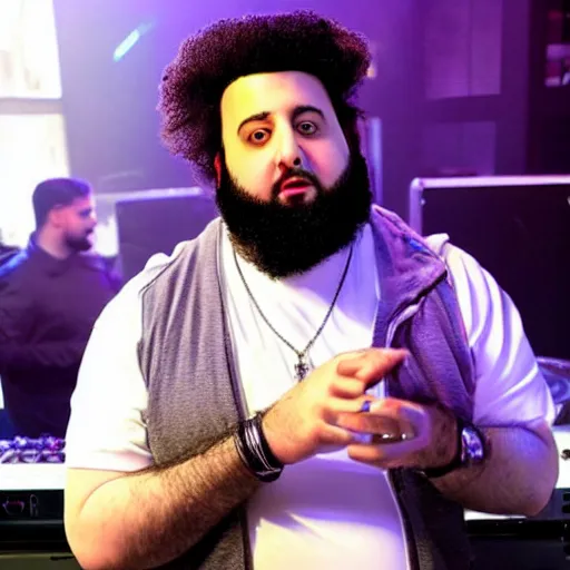 Prompt: jewish dj khalid