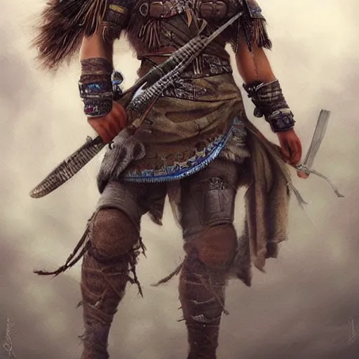 Prompt: kurdish warrior, highly detailed, digital painting, artstation, concept art, sharp focus, illustration, incredibly beautiful and strong