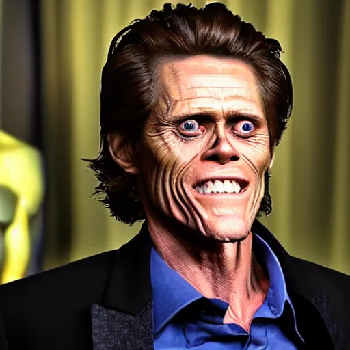 Prompt: extremely scary Willem Dafoe