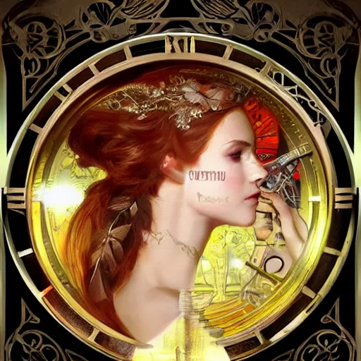 Prompt: amazing lifelike award winning clockwork phantom trending on art station artgerm greg rutowski alpgonse mucha cinematic