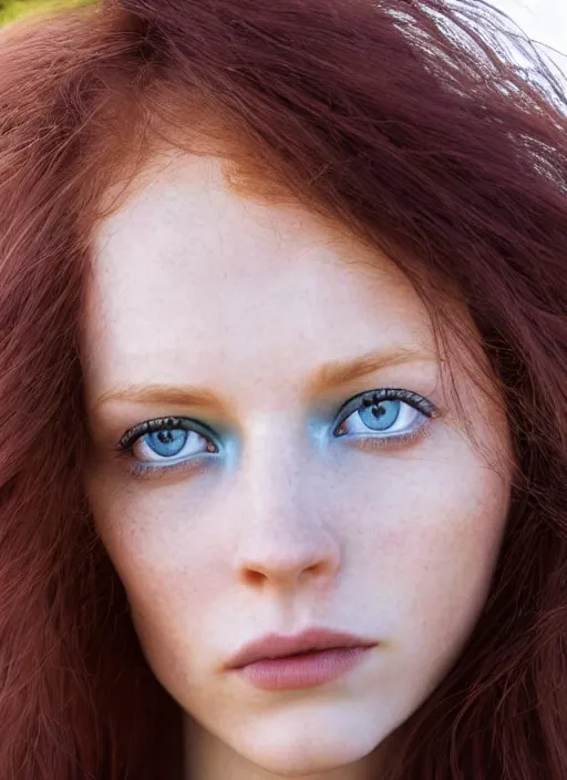 Unique beautiful eyes, close up of tamzin's eyes