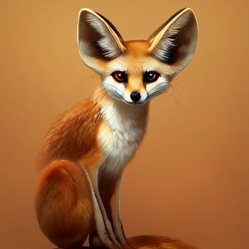 Prompt: portrait fennec fox animal, doing karate moves, fantasy, digital painting, artstation, concept art, smooth, sharp focus, illustration, art by tian zi and WLOP