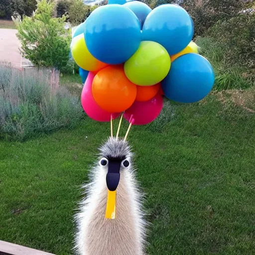 Image similar to emu balloon animal