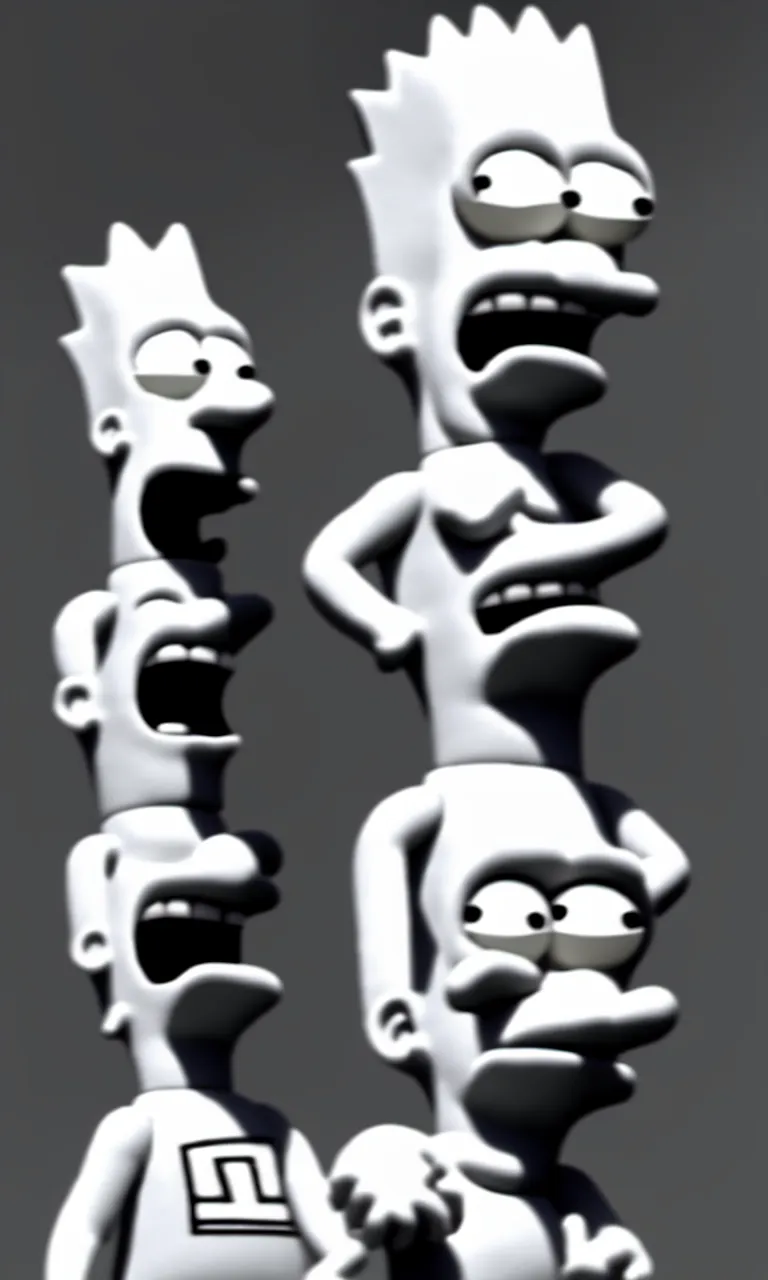 Prompt: bart simpson as real guy, ambient occlusion