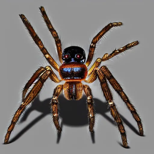 Image similar to Photorealistic Spider Bot 9000