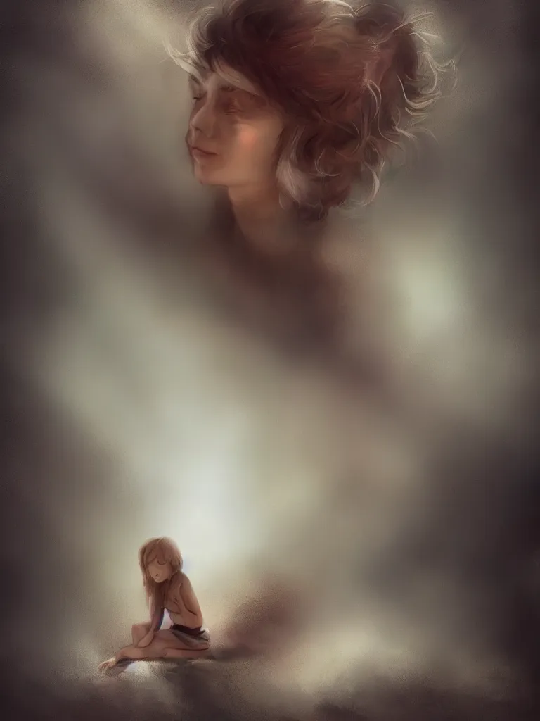 Image similar to forever young by concept artists, blunt borders, rule of thirds, god light, soft light