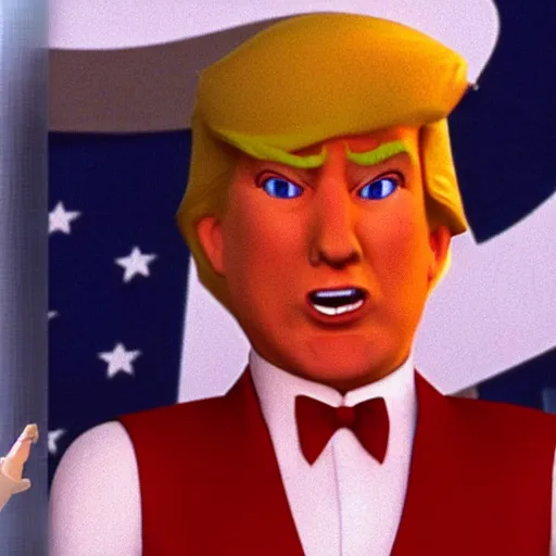 Image similar to Donald trump in Scooby Doo (1969)