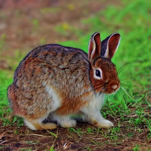 Prompt: jelly texture of the rabbit