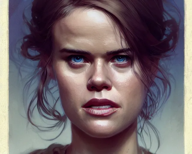 Prompt: highly detailed portrait of alice eve, in the walking dead, stephen bliss, unreal engine, fantasy art by greg rutkowski, loish, rhads, ferdinand knab, makoto shinkai and lois van baarle, ilya kuvshinov, rossdraws, tom bagshaw, global illumination, radiant light, detailed and intricate environment