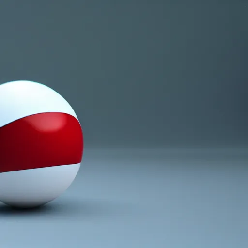 Prompt: a photography of a realistic pokeball, octane render, beautiful natural background, 8 k, pokemon, cinematic lighting