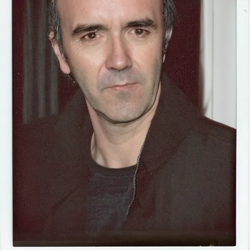 Prompt: polaroid photo of stephen dillane