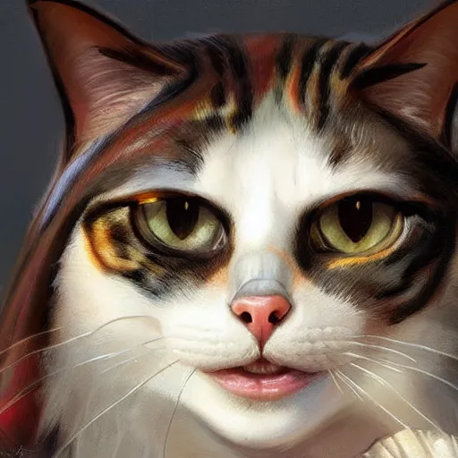 Prompt: Portrait of a Cat as a Pirate, photo, photorealistic, highly detailed, digital painting, artstation, concept art, smooth, sharp focus, illustration, art by artgerm and greg rutkowski and alphonse mucha