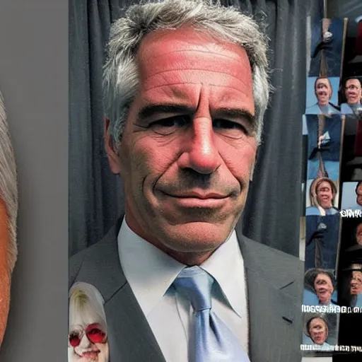 Prompt: Jeffery Epstein being hung by Hillary Clinton, stylized
