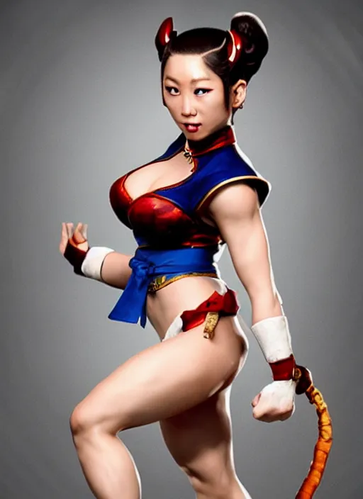 Prompt: a photo of chun'li