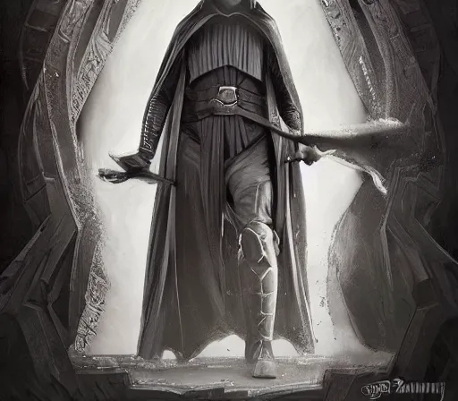 Image similar to ! dream ww 1 sith sorcerer, hooded cloaked sith lord, dark side of the force, sith lore, covet death, full character concept art, highly detailed matte painting intricately beautiful, intricately detailed by dom qwek by darren bartley byjames jean