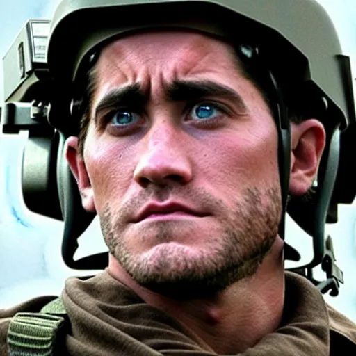 Prompt: jake gyllenhaal starring in Saving Private Ryan