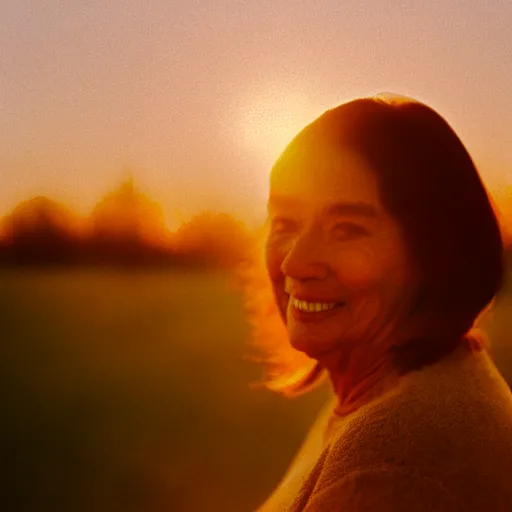 Prompt: beautiful hyperdetailed photograph of your mom, golden hour, soft focus, medium shot, 8 k, portra 4 0 0