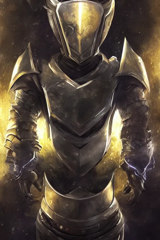 Image similar to helmet armor guardian destiny in witch queen illumination ray tracing hdr fanart arstation by sung choi robot ninja mask and eric pfeiffer and gabriel garza and casper konefal