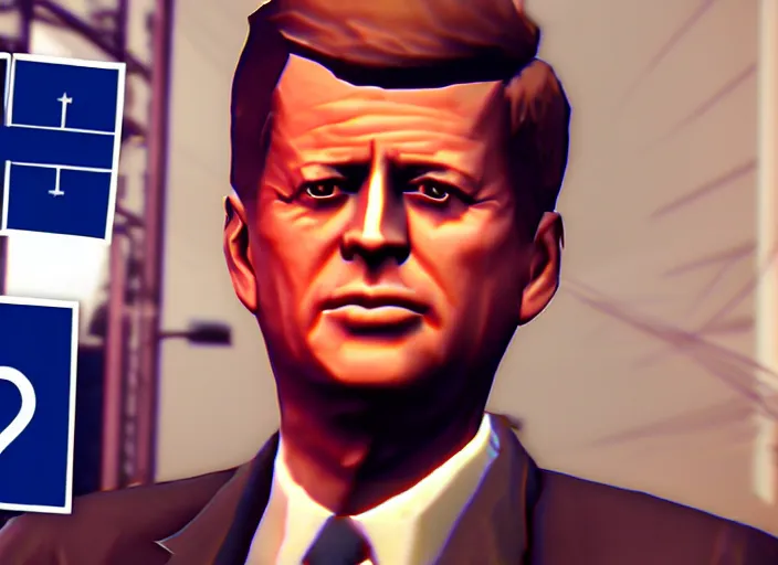 Image similar to ps 4 gameplay, john f kennedy in life is strange