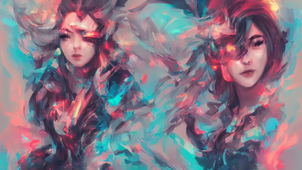 Image similar to art as an algorithm by Ross Tran